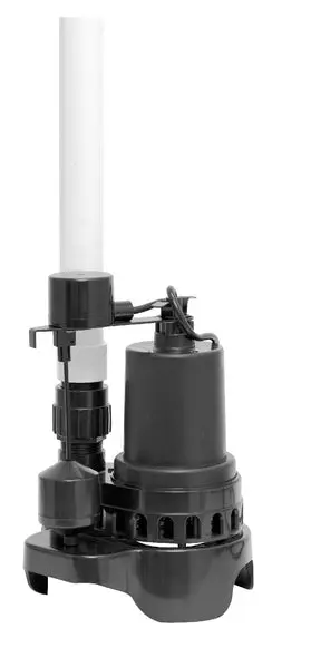 Superior Pump 92372RTG-P Quick Install Sump Pump 1/3 HP Water Removal