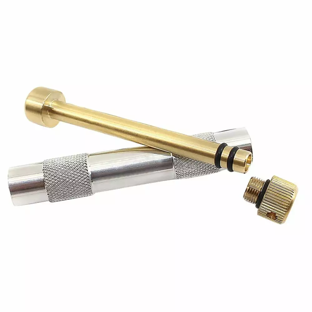 Travel-friendly Outdoor Camping Piston Fire Starter Tube Flame Maker Emergency Survival Tool