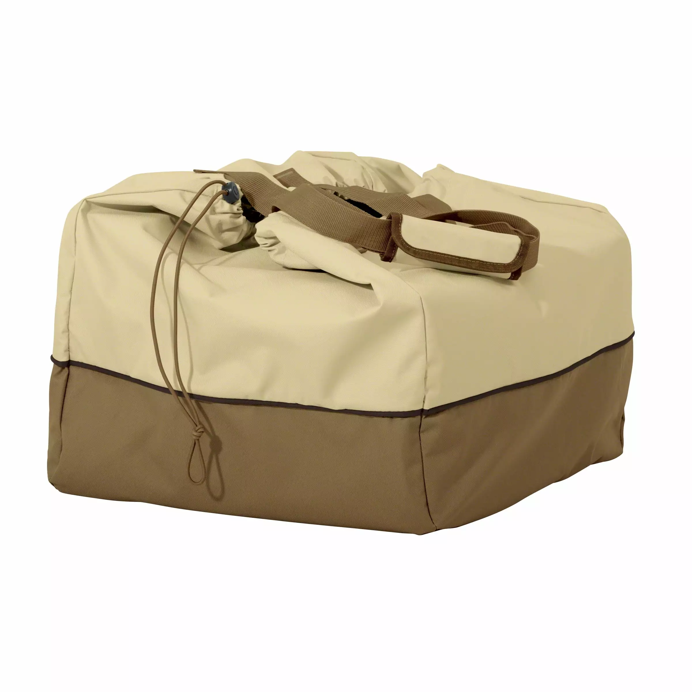 Timeless Accessories Veranda Rectangular Table Top Grill Cover Water Resistant Carry Bag Medium Table