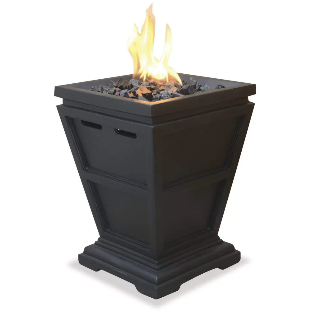 Endless Summer LP Gas Outdoor Fire Column, Petite Slate Finish - GLT1343SP
