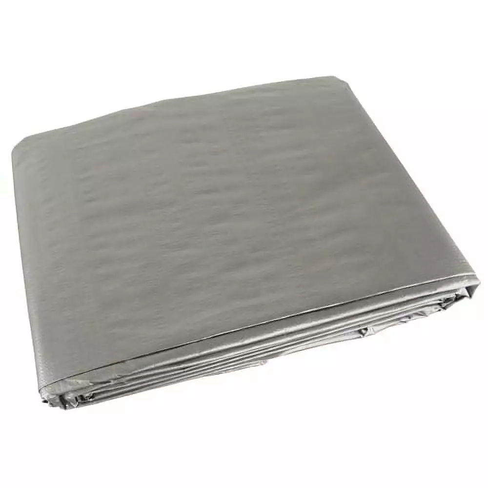Silver 20x50 Heavy Duty UV Protected Treated Canopy Sun Shade Boat Cover Tarp Day Star Shades