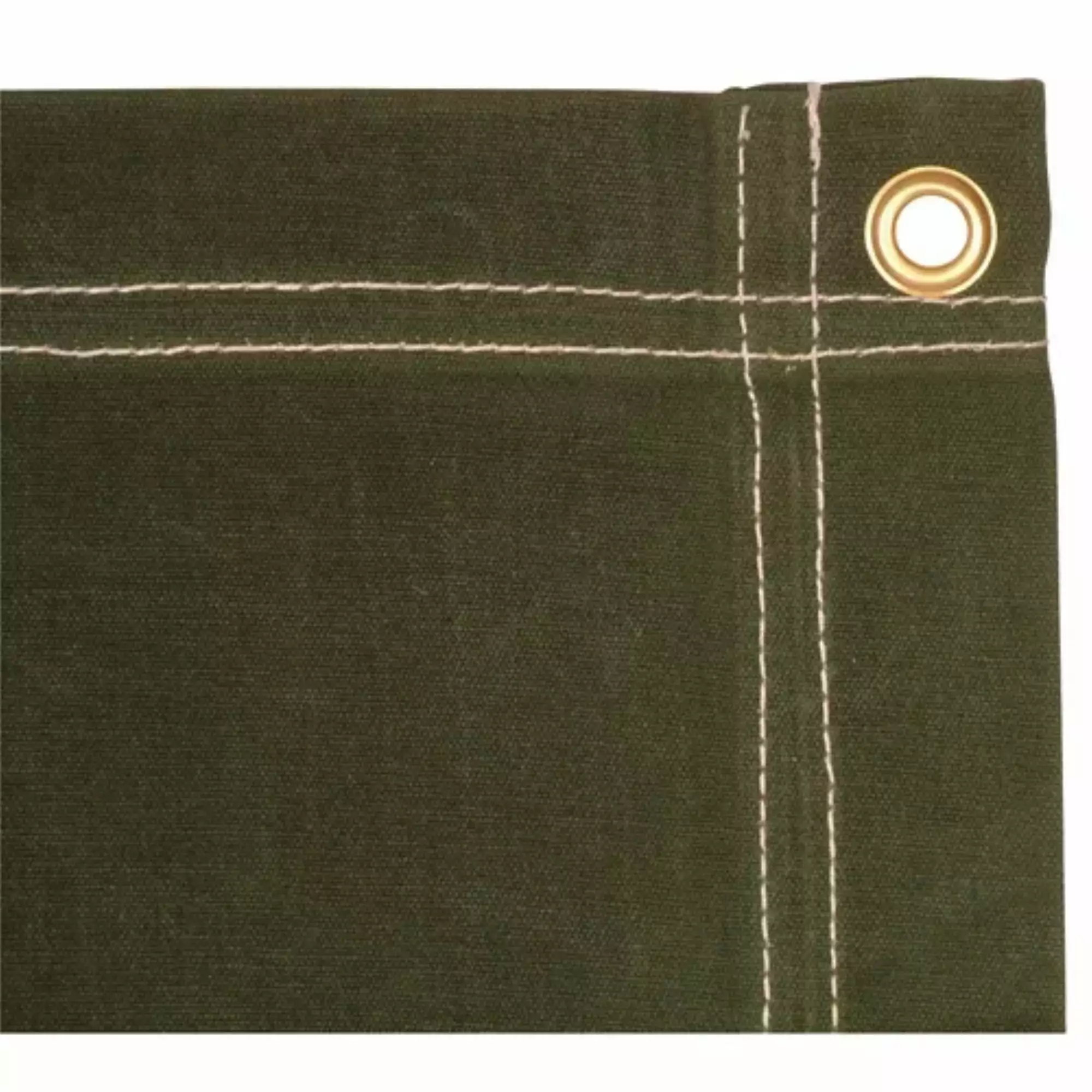 Canvas Tarp 6' X 8' Olive Drab Heavy Duty Waterproof Cover Fox Outdoor