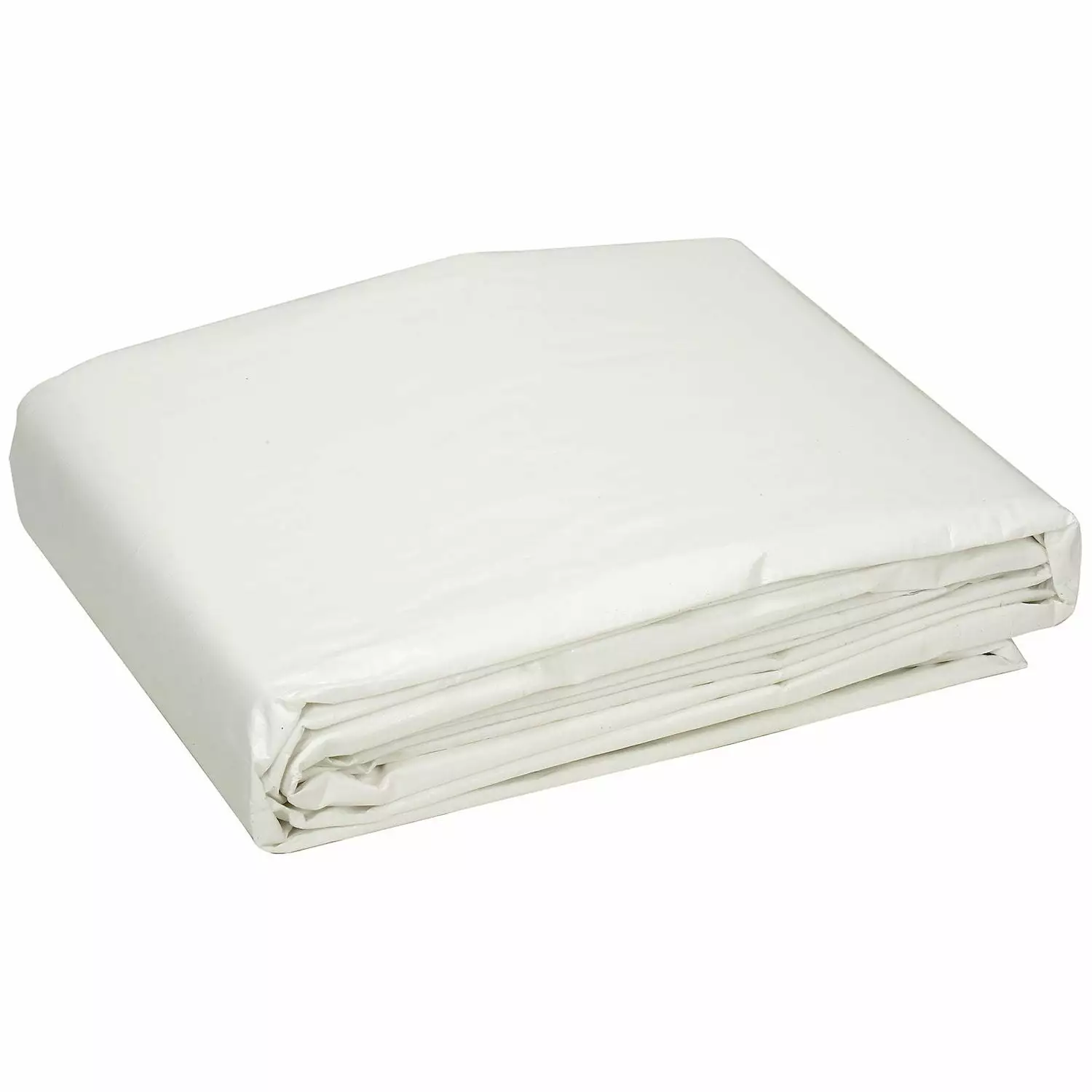Global Industrial Medium Duty White Tarp 15 x 20 Feet 6 Oz