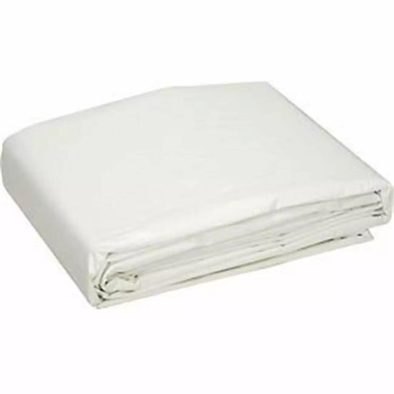 Global Industries 25x25 Feet Medium Duty 6 oz White Tarp Outdoor Protection Global Industrial