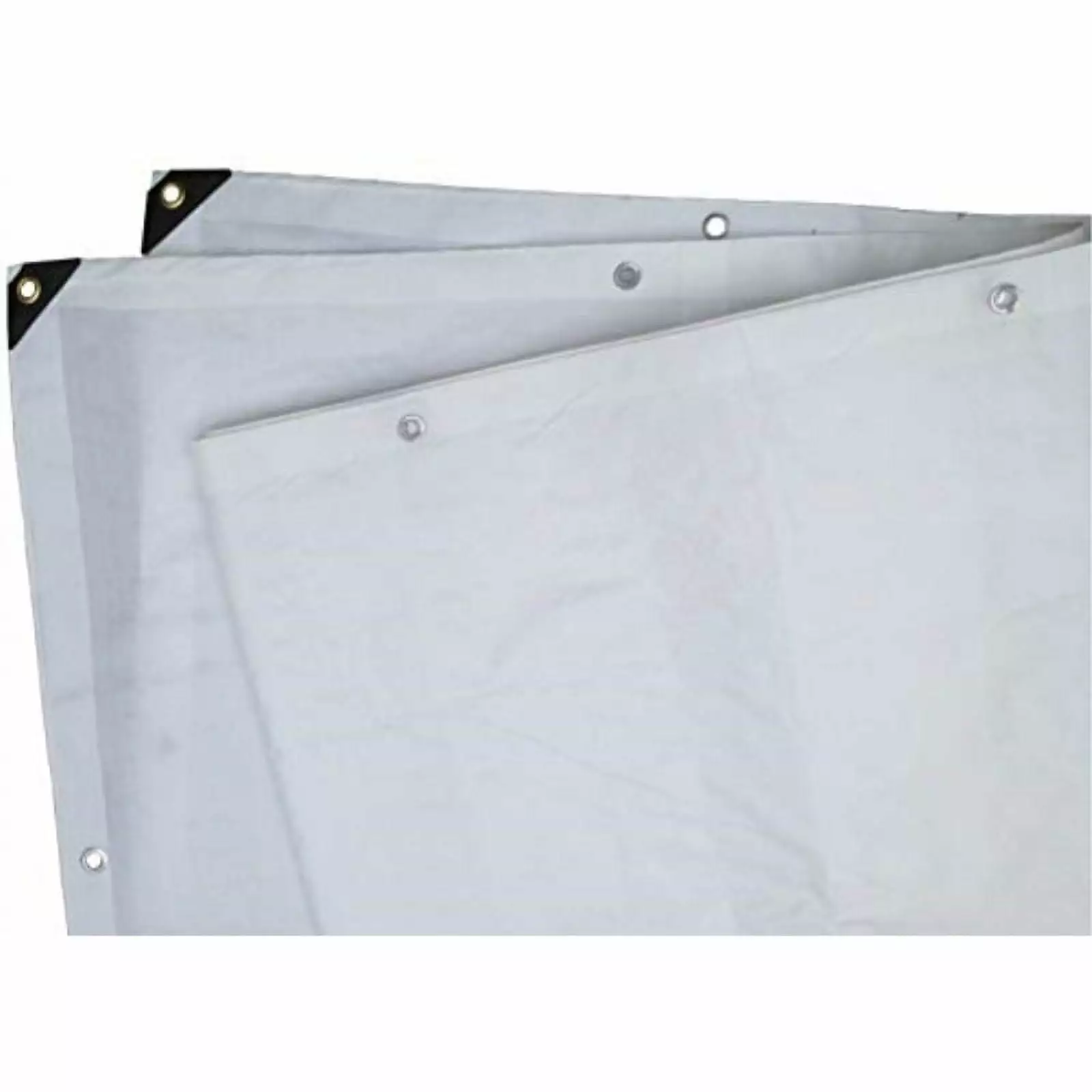 Harpster Tarps 10' x 30' Heavy Duty White 6 oz Poly Tarp 12 Mil