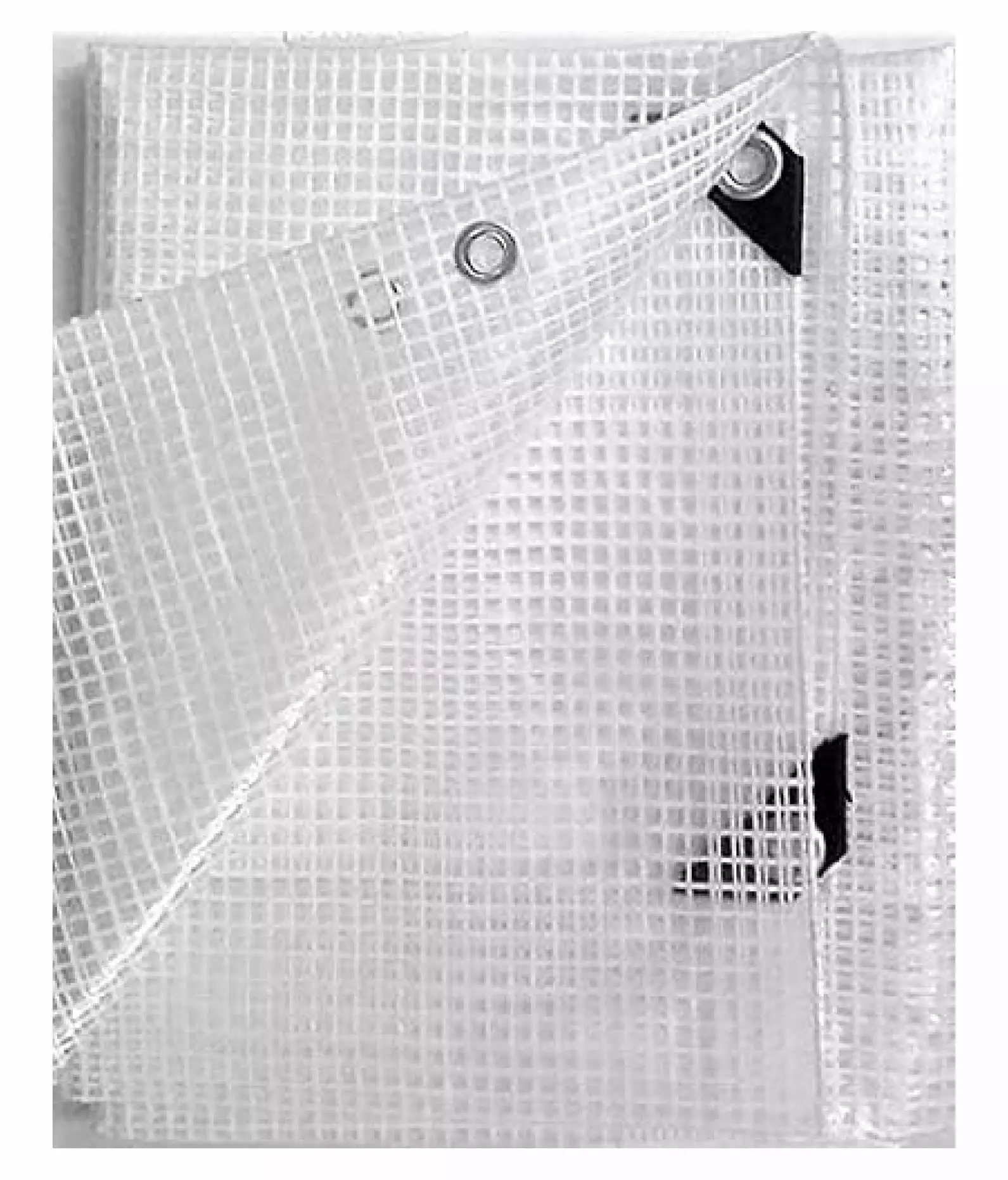 10' X 10' Clear Heavy Duty Tarp 14 mil Grommets Nursery Greenhouse Garden Pen Cover LeCeleBee