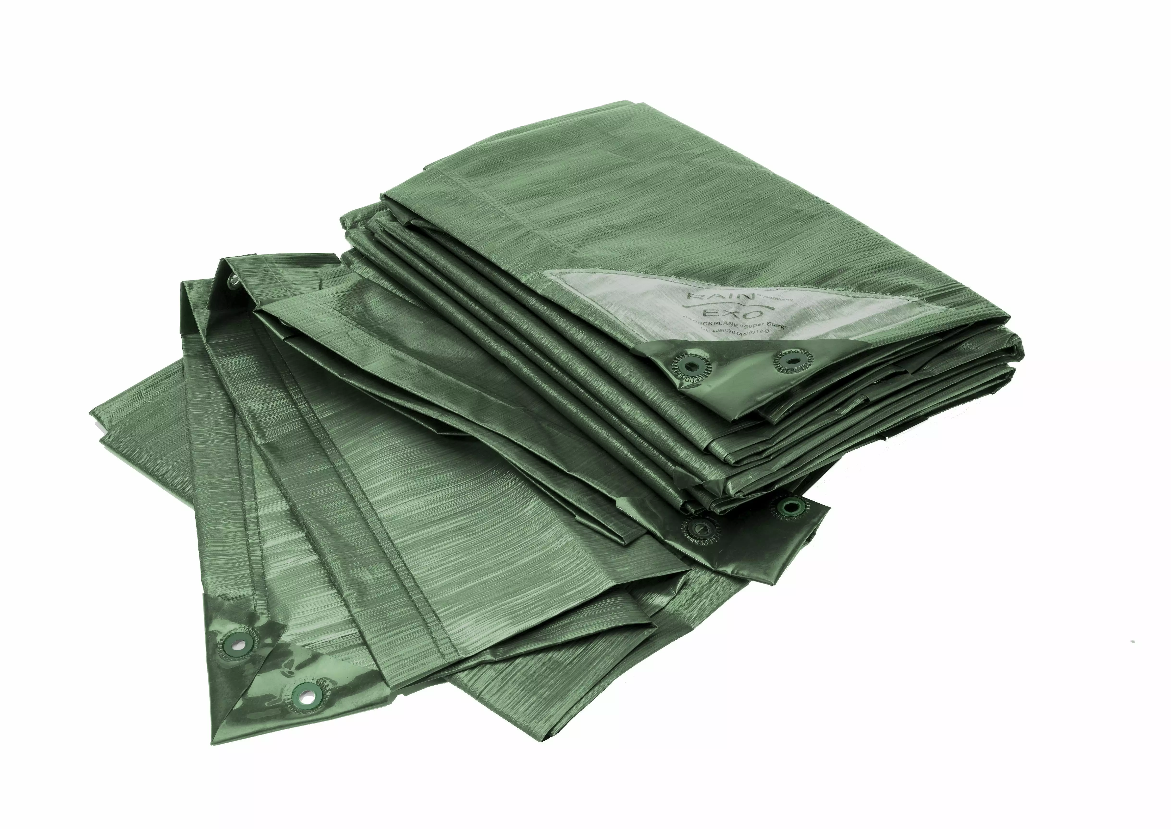 Rainexo Heavy Duty Green Tarp 90 GSM 15x20 ft Waterproof Cover Outdoor Use