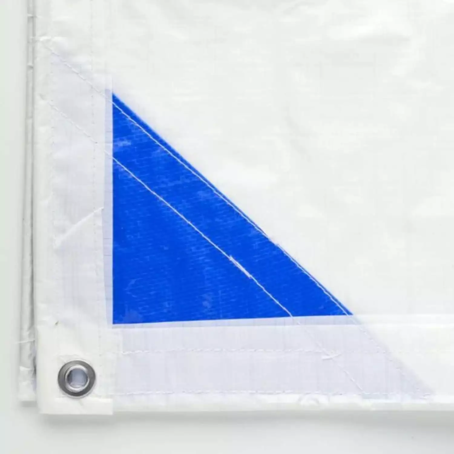 Strong Man HD1620 Heavy-Duty Construction Tarp White Polyethylene Fire Retardant unknown