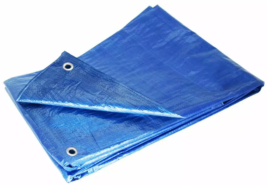 UST Inc Blue 15 x 15 Tarp Lightweight Waterproof Polyethylene Cover