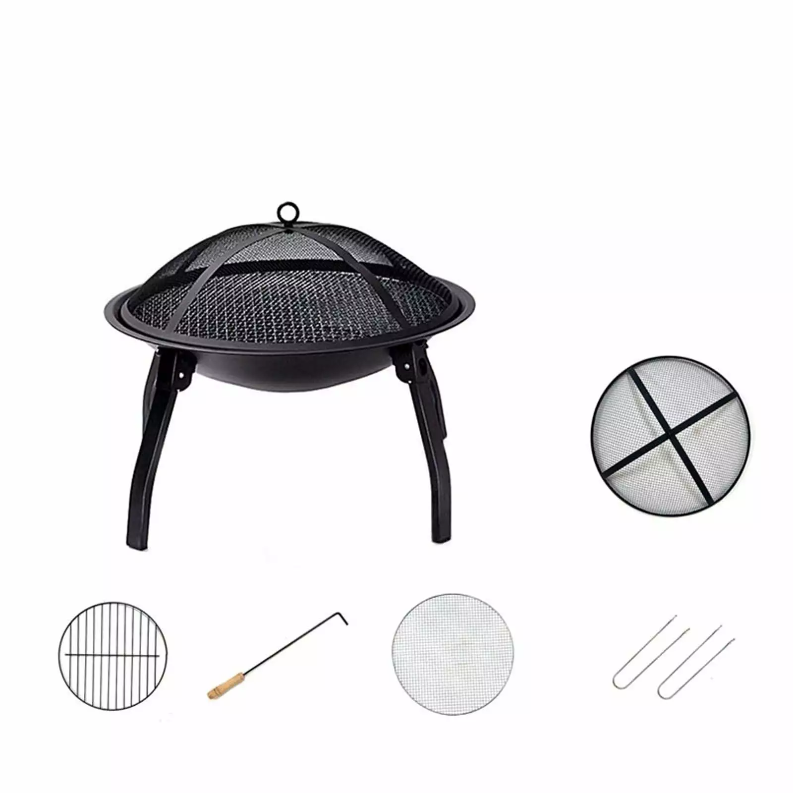 Complete Set Indoor Utensils Brewing Tea Furnace Barbecue Stove Outdoor Barbecue Stove And Carbon Charcoal Stove Set