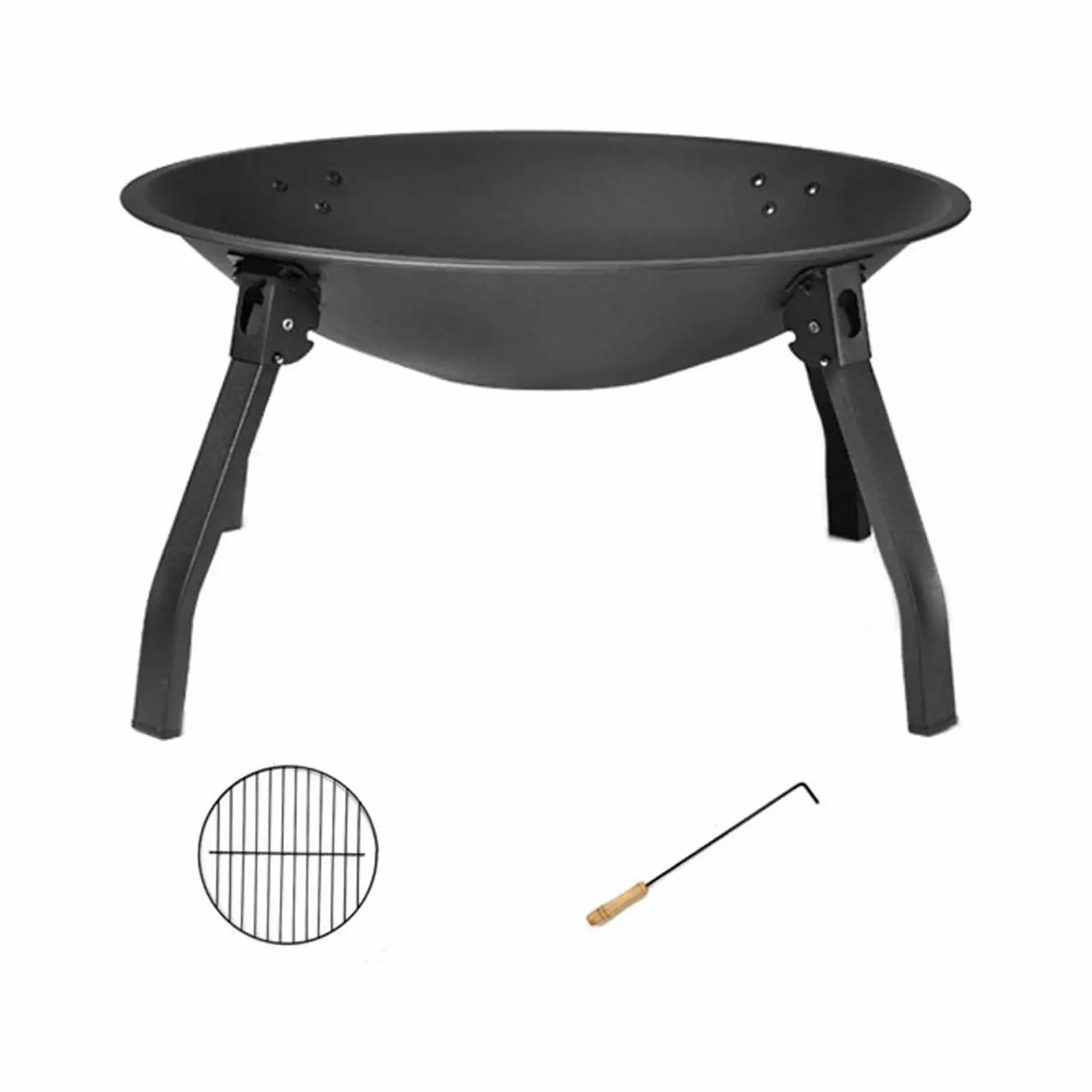Complete Set Indoor Utensils Brewing Tea Furnace Barbecue Stove Outdoor Barbecue Stove And Carbon Charcoal Stove Set Man A...