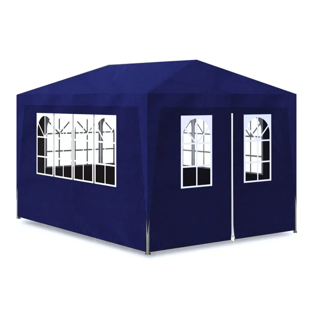 Party Tent 10x13 Blue Outdoor Canopy