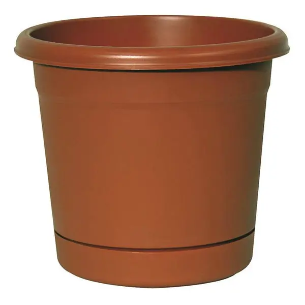 Southern Patio RN2008TC Rolled Rim Planter Terracotta 20 Inch