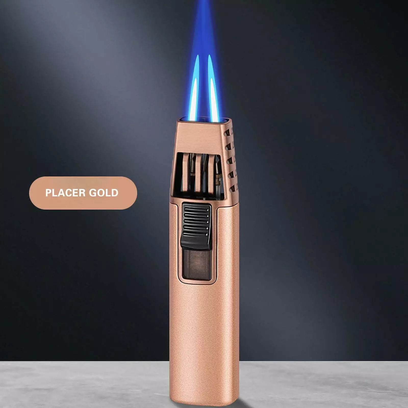 Dpityserensio Clearance Windproof Straight Torch Butane Torch Turbine Torcher Refillable Gas Windproof Lighter Refillable ...