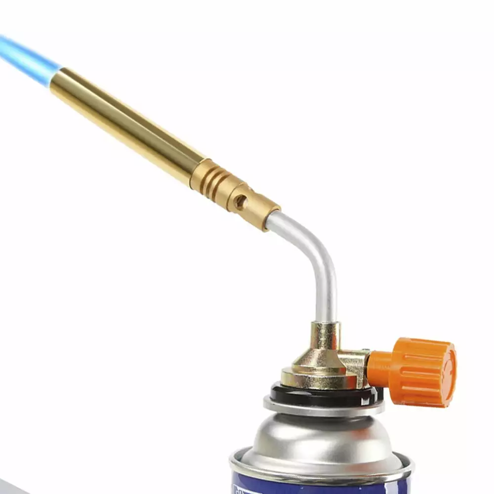 1300C Gas Torch Flame Torch Head Flamethrower Burner Butane Gas Blow Torch Camping Welding BBQ Cooking Yt