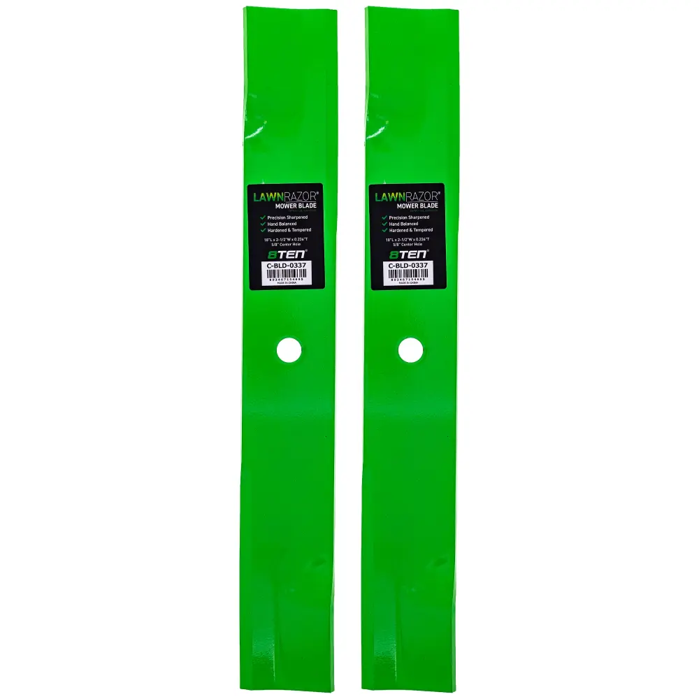 LawnRAZOR Low Lift Blade Toro 103-2508 103-6580 1-633485 103-6580-S 105-7795-03 E633485 1-303439 | DOUBLE-SET