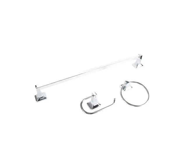 Boston Harbor 3603C Manhattan Bath Hardware Set Chrome 3 Pieces