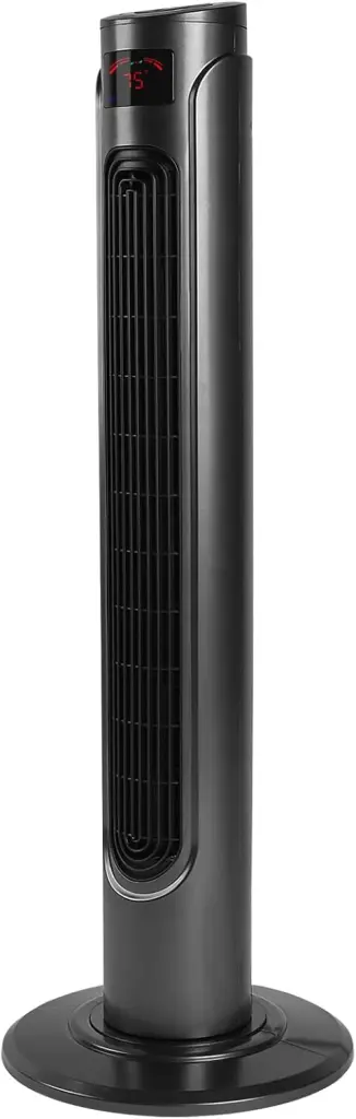 37 Inch Electric Oscillating Tower Fan Remote Control Indoor Cooling w1134dhs