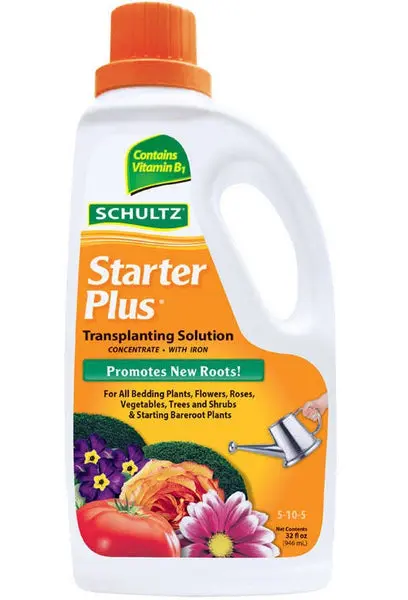 Schultz SPF44700 Starter Plus Transplanting Solution Liquid Plant Food 32 Oz