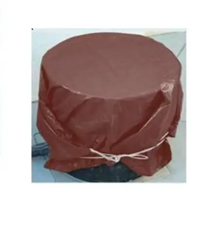 Prosource T0810BB90 Lightweight Medium Duty Trap Brown 8' x 10' Livestock