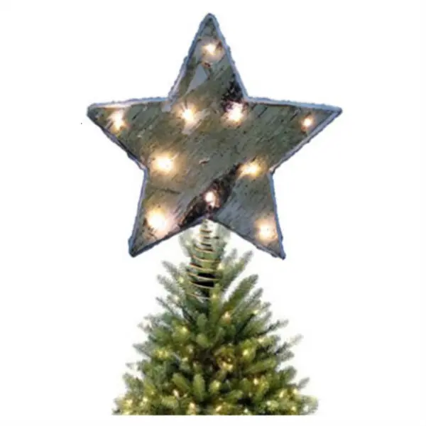 Sylvania V49449-88 Battery Operated Star Tree Topper 10 Inch Christmas Trees