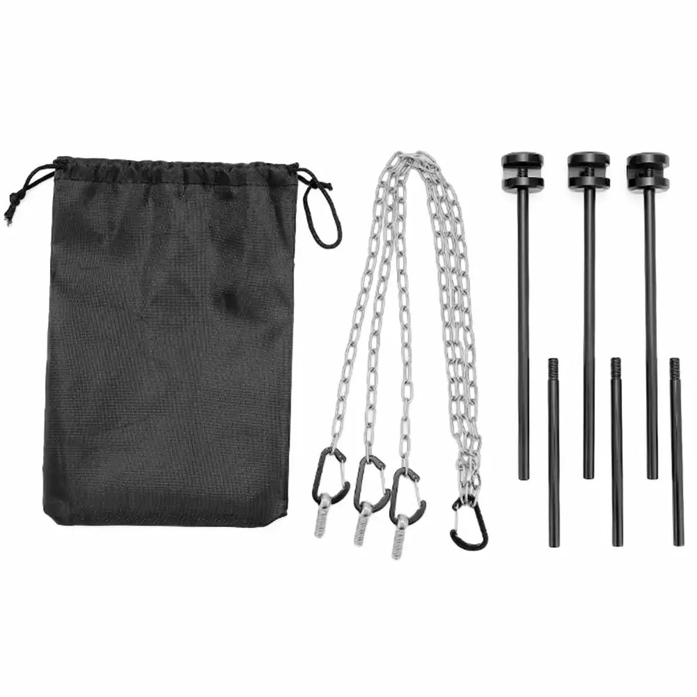 CENL Detachable Vertical Tripod Grill - Outdoor Picnic BBQ Travel-Friendly Griddle Camping Combination