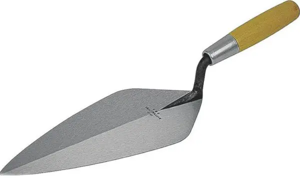 Marshalltown 33 12 Narrow London Brick Trowel 12 Inch Wooden Handle