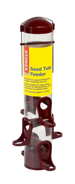 Stokes Select 38223 Seed Tube Bird Feeder 15 Inch Outdoor Use