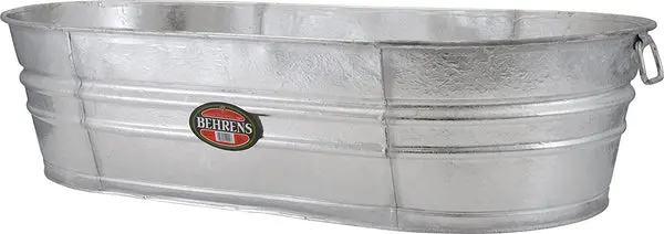 Behrens B33 33.5 Gallon Hot Dipped Steel Double Tub