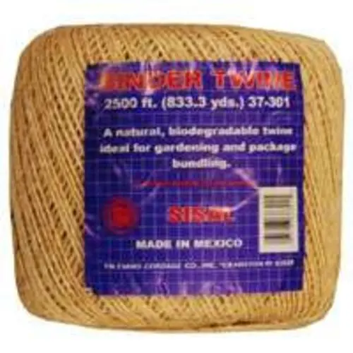 Tw Evans rdage 37-301 General Purpose Sisal Twine 2,500 Feet Tying and Bundling TW Evans Cordage