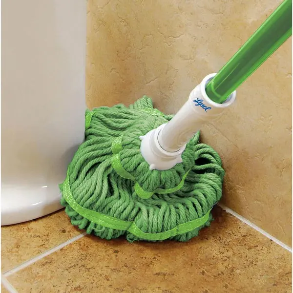 Lysol Twist Mop Non-Slip Grip Handle Easy Cleaning