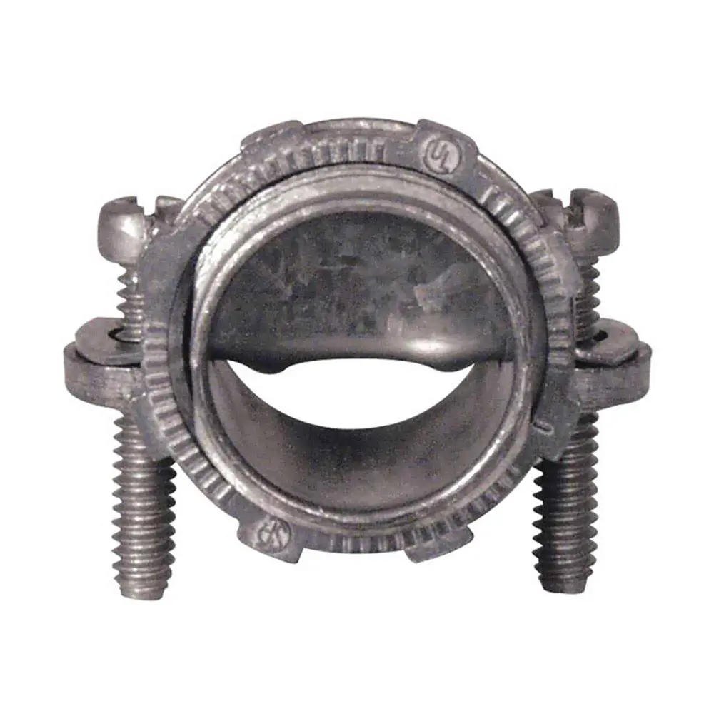 2-Screw Straight Saddle Connector One Flange, 3/8" (40 Units)