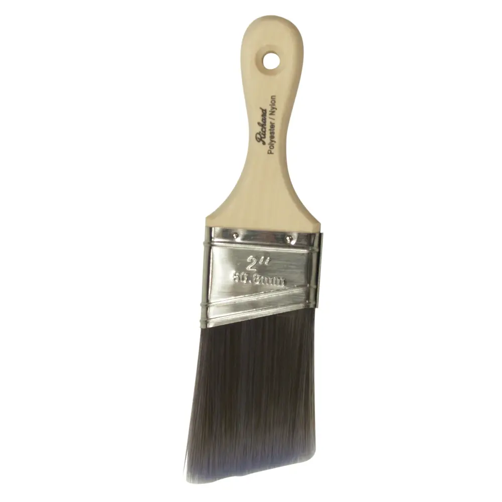 2'' Angular Paintbrush, Connoisseur Accessible Series, SRT Polyester Filaments, Little Wood Handle
