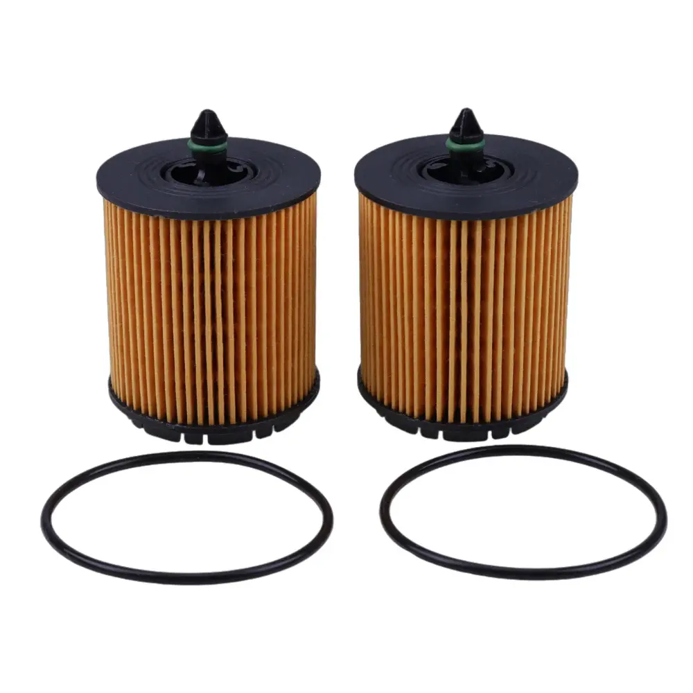 2 Pieces Aftermarket WIX 57082 57082XP Delco 12605566 PF457G Oil Filter Excavator Loader Equipment Maintenance