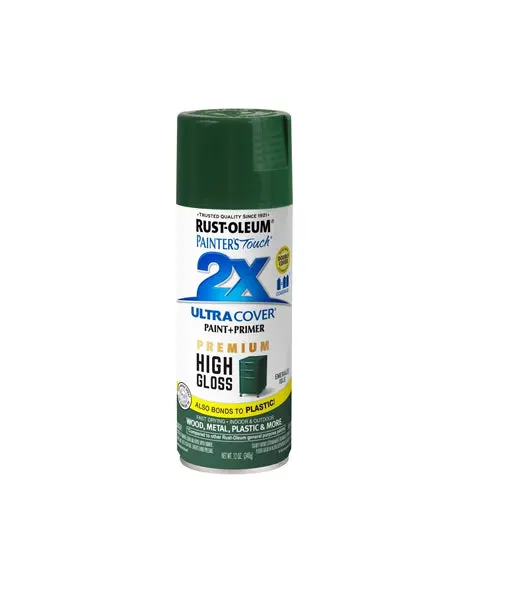 Rust-Oleum 366989 Painter's Touch 2X Ultra Cover Spray Paint Emerald Isle 12 Oz