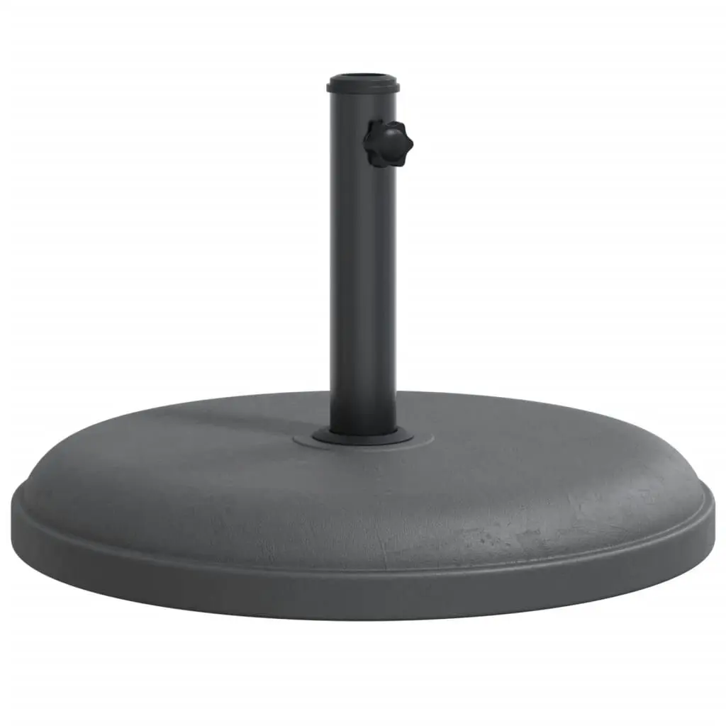 Parasol Base 1.3 to 1.5 Inch Poles 55.1 lb Round Outdoor Umbrella Stand