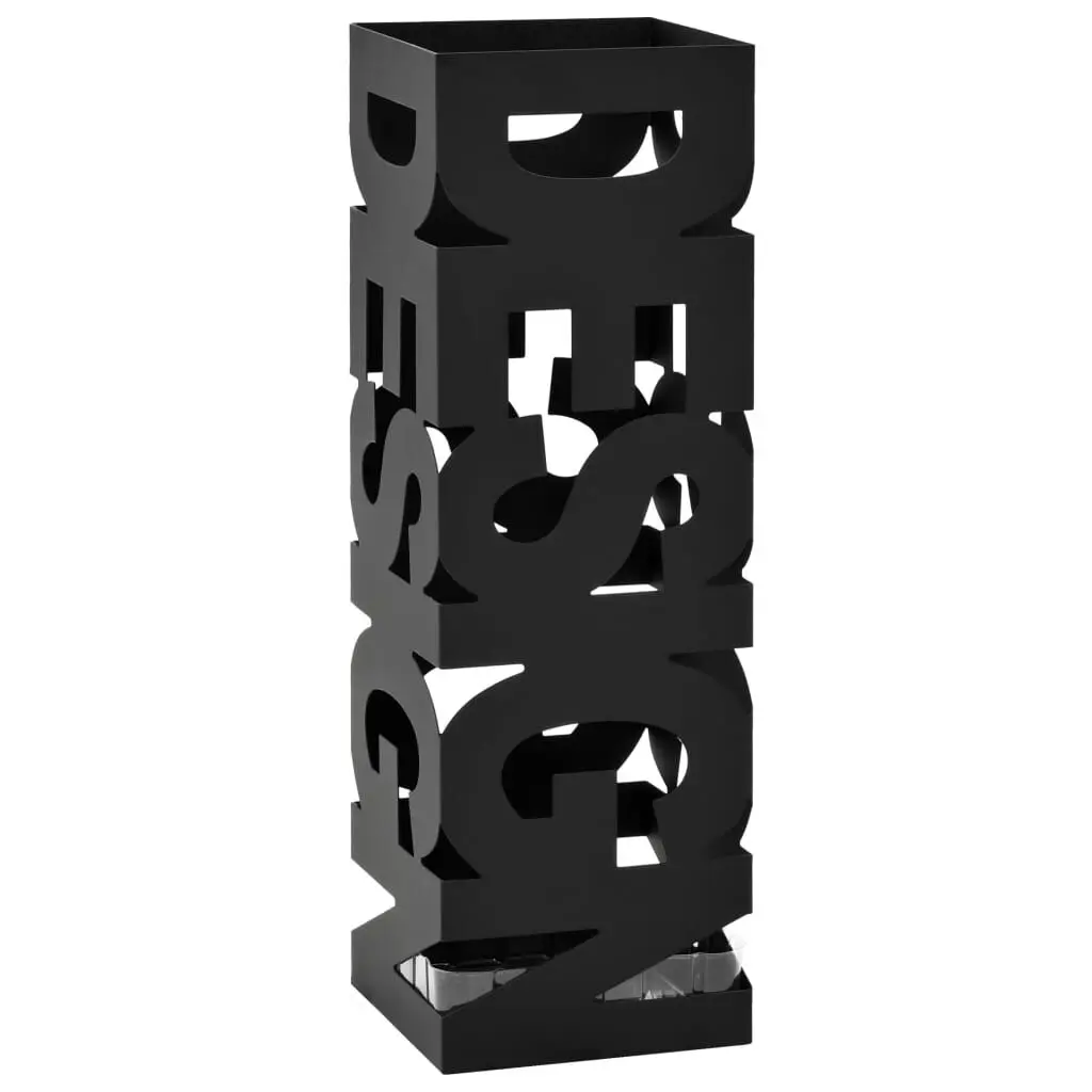 Umbrella Stand Design Steel Black Heavy Duty Outdoor Patio Base