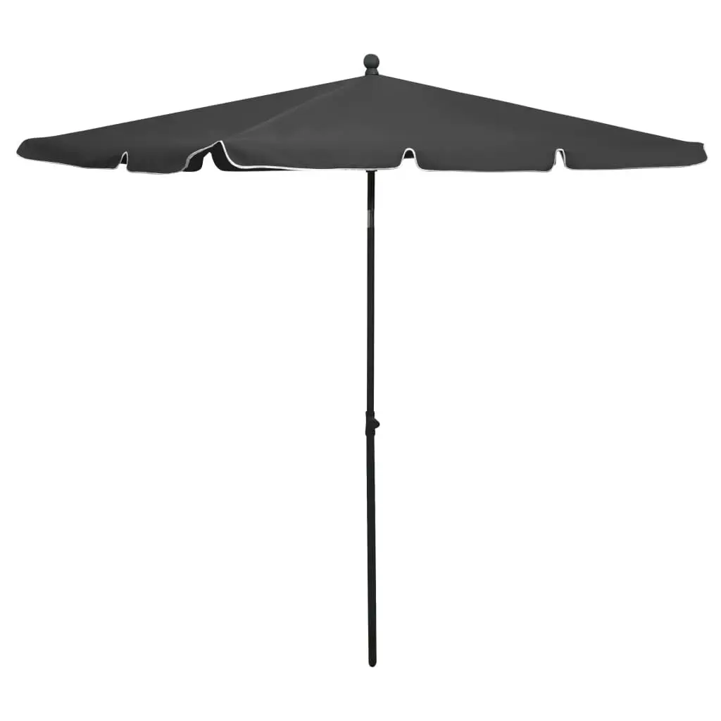 Garden Parasol Pole 82.7x55.1 Inches Anthracite