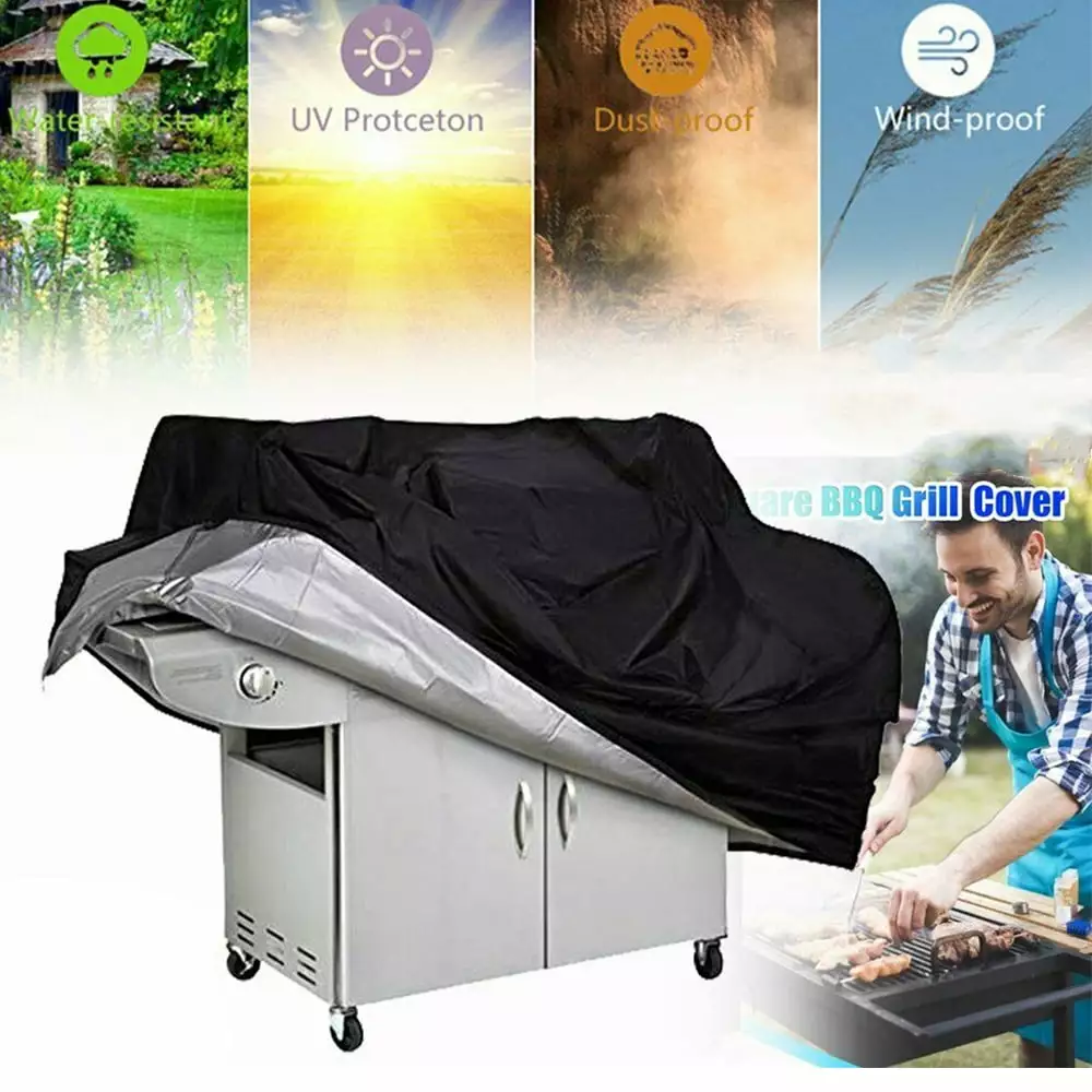 39 Inch BBQ Gas Grill Cover Waterproof Weather UV Fade Resistant Weber Nexgrill Grills L