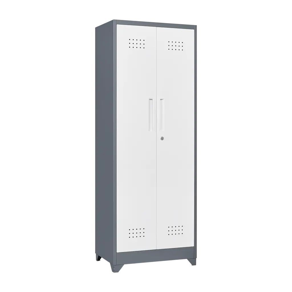 Metallic Storage Cabinets Cleaning Tool Cabinet Locking Door Garage or Utility Room sunnyfurniture