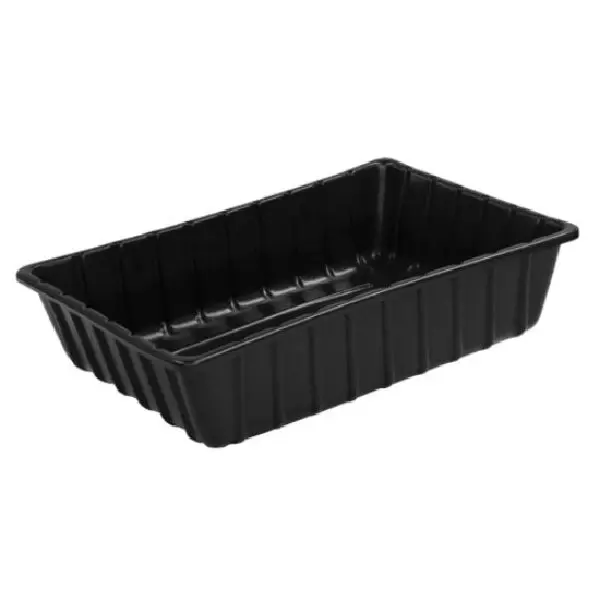 MacCourt ST3608 Black Plastic Utility Super Tub 3.2 Cu.ft 36 x 24 x 8 Inch