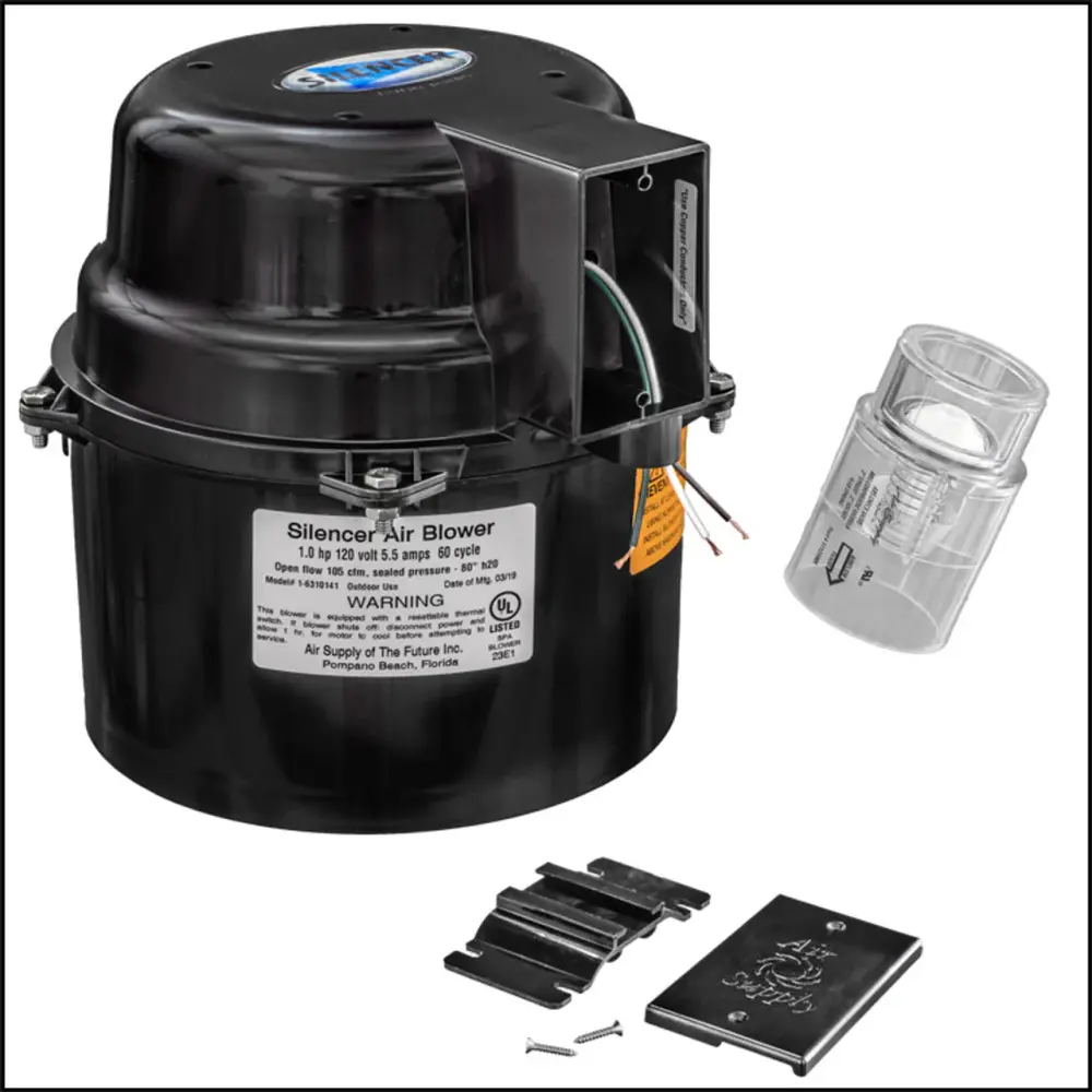 AIR SUPPLY FUTURE 1.5 HP 120V Silencer Air Blower Toggle Switch