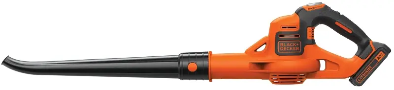 Electric Blower Black+Decker LSW321 Rechargeable Sweeper, Battery Included, 20 V, Lithium-Ion, 100 cfm Air, 25 min Run Time