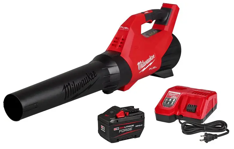 Gas Powered Milwaukee M18 FUEL Series 3017-21HD Blower Kit, Battery Included, 12 Ah, 18 V, Lithium-Ion, 500 cfm Air