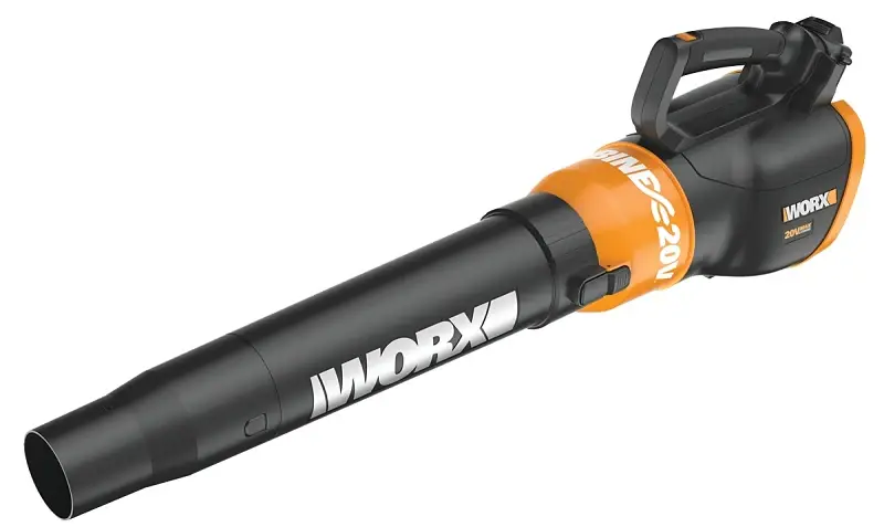 Worx WG547 Leaf Blower, Battery Included, 2 Ah, 20 V, 2-Speed, 270, 360 cfm Air Landscapers