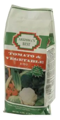 Arizona's Best AZB10092 Tomato & Vegetable Food 8-10-3 Fertilizer 5 lb Arizona’s Best