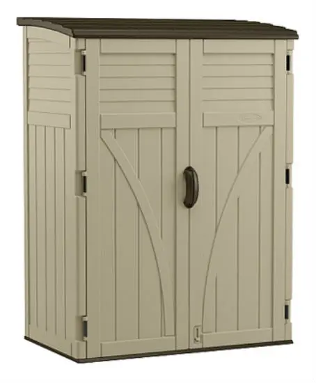 Suncast BMS5700 Vertical Shed 54 Cubic Feet Outdoor Storage Solution