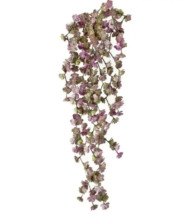 Fresh Touch Fountain Succulent Vine, Green & Amethyst