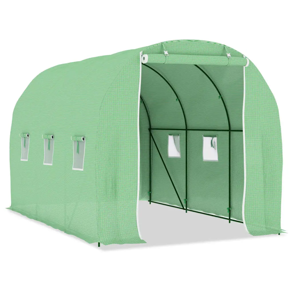 Greenhoutilize 73.8 ft² 11.3'x6.6'x6.6' Outdoor Garden Greenhouse UV Protection