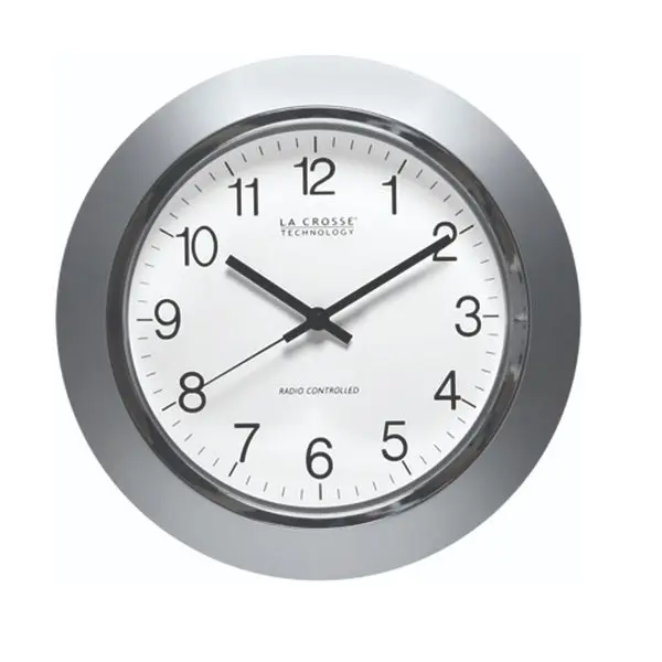 La Crosse Technology WT-3144S-INT Analog Wall Clock 14 Inch Silent Movement